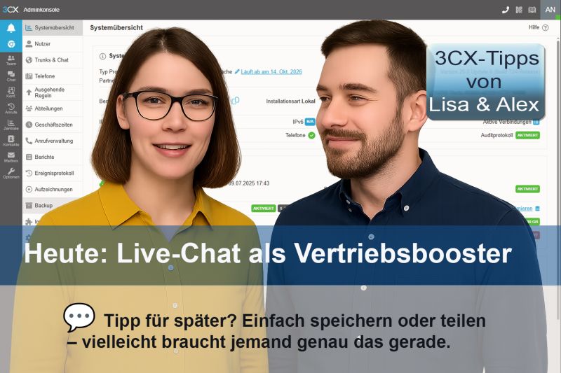 Live Chat auf Ihrer Website als Vertriebsbooster