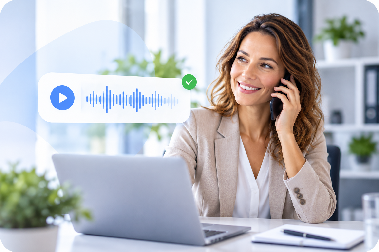 Professionelle Telefonansage im Unternehmen