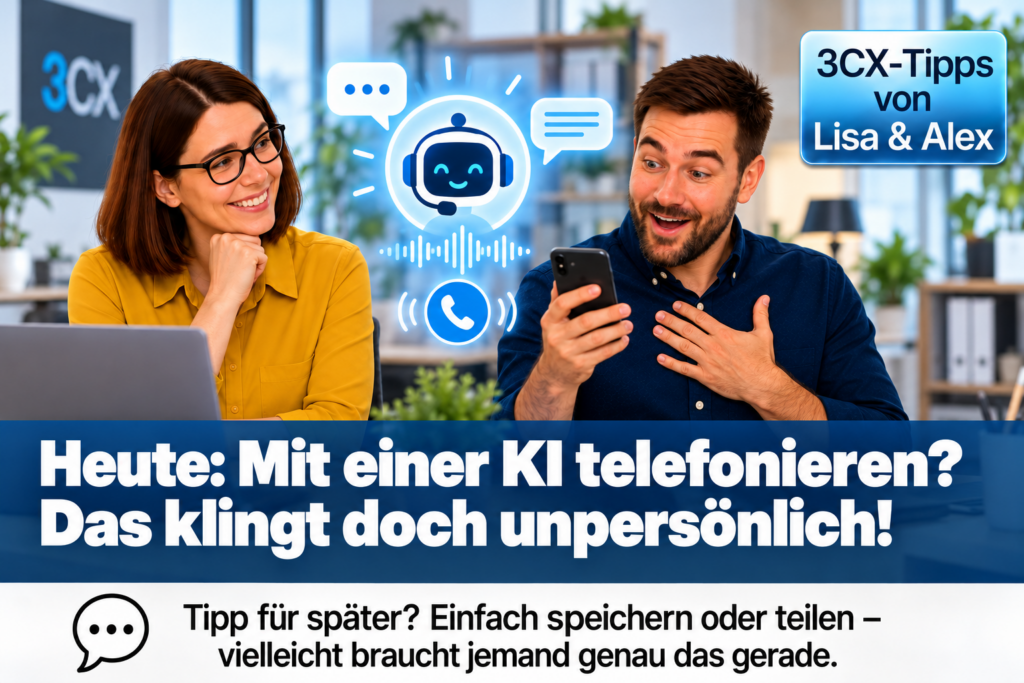 KI-Telefonassistent mit natürlicher Stimme